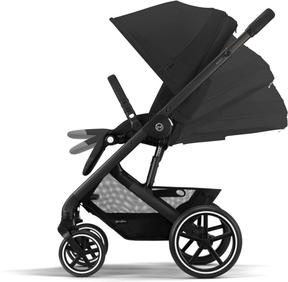 Cybex-rattaat Balios S Lux Moon Black hinta ja tiedot | Vaunut ja rattaat | hobbyhall.fi