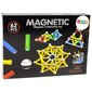 Magneettinen rakennussarja MAGNETIC 62 elementtiä. Luo ainutlaatuisia rakennuksia! hinta ja tiedot | LEGOT ja rakennuslelut | hobbyhall.fi