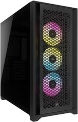 Corsair iCUE 5000D RGB AirFlow hinta ja tiedot | Tietokonekotelot | hobbyhall.fi