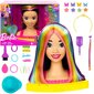 Setti Barbie Stailauspää muuttuva väri, 20 kpl hinta ja tiedot | Tyttöjen lelut | hobbyhall.fi