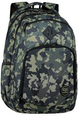 Reppu CoolPack Break Combat, 29 L, tummanvihreä hinta ja tiedot | Koulureput ja -laukut | hobbyhall.fi