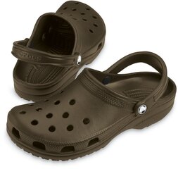 Crocs™ vapaa-ajan kengät Classic, ruskea hinta ja tiedot | Miesten sandaalit ja tossut | hobbyhall.fi
