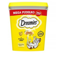 Dreamies Mega Box juustoa kissoille, 2x350 g hinta ja tiedot | Kissan herkut | hobbyhall.fi