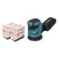 Epäkiskohiomakone Makita DBO 180 Z 18 V 125 mm + 2x Toolbrothers TURTLE hiomasarja - ilman akkua. ilman laturia hinta ja tiedot | Hiomakoneet | hobbyhall.fi