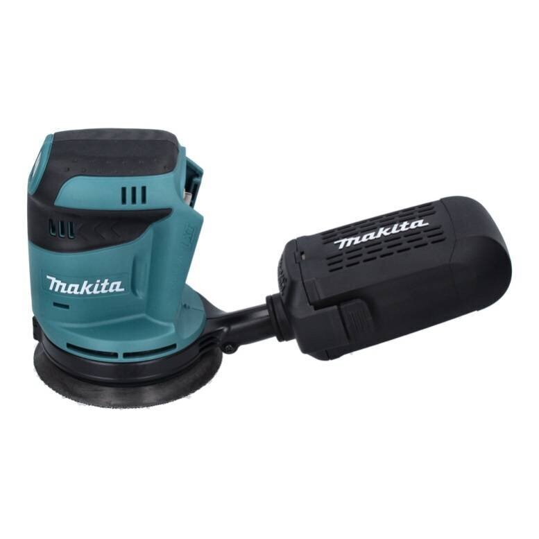 Epäkiskohiomakone Makita DBO 180 Z 18 V 125 mm + 2x Toolbrothers TURTLE hiomasarja - ilman akkua. ilman laturia hinta ja tiedot | Hiomakoneet | hobbyhall.fi