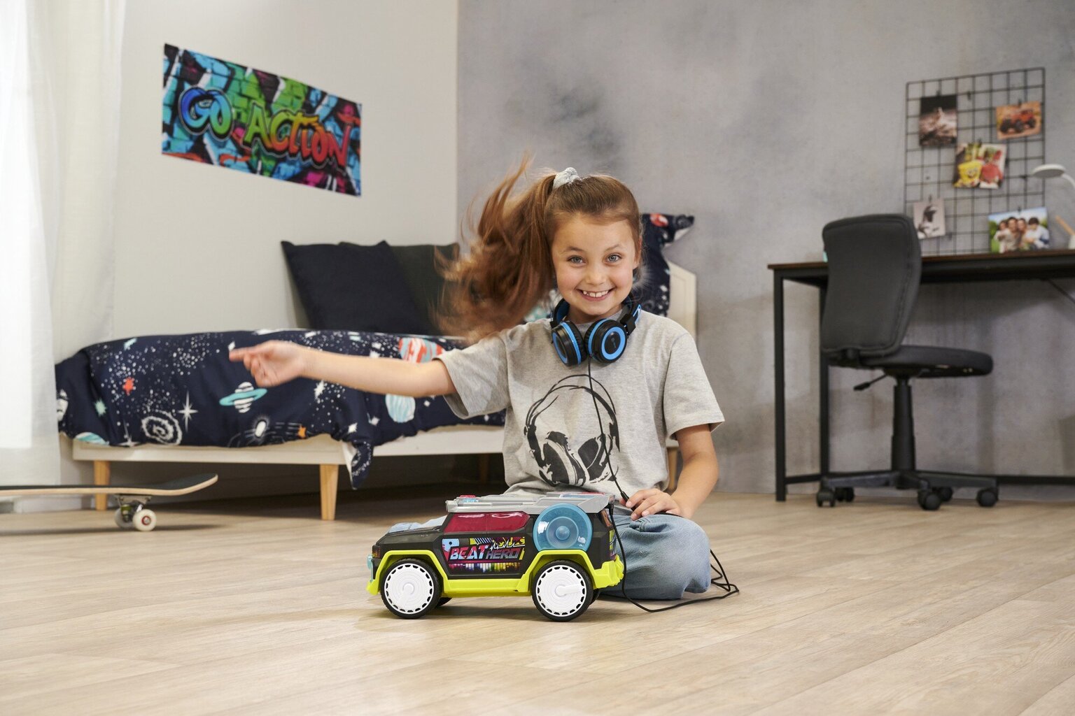 Interaktiivinen auto Dj Streets' N Beatz Beat Hero hinta ja tiedot | Poikien lelut | hobbyhall.fi