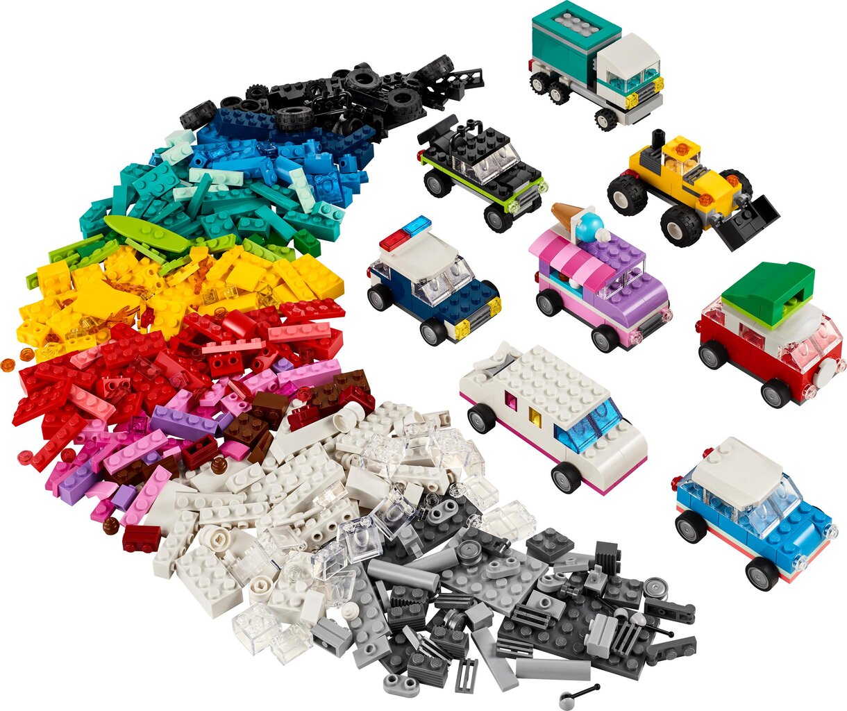 Ajoneuvot 11036 Lego® Classic Creative Cars hinta ja tiedot | LEGOT ja rakennuslelut | hobbyhall.fi