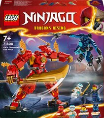 71808 LEGO® Ninjago Kain tulielementti-robotti hinta ja tiedot | Ninjago Lapset | hobbyhall.fi