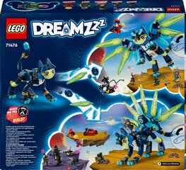 71476 LEGO® DREAMZzz Zoey ja kissa-pöllö Zian hinta ja tiedot | LEGOT ja rakennuslelut | hobbyhall.fi