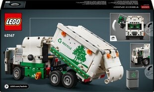 42167 Lego® Technic Mack® LR Electric Jäteauto hinta ja tiedot | LEGOT ja rakennuslelut | hobbyhall.fi