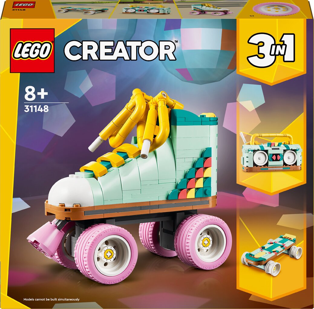 31148 LEGO® Creator Retro rullaluistin hinta ja tiedot | LEGOT ja rakennuslelut | hobbyhall.fi