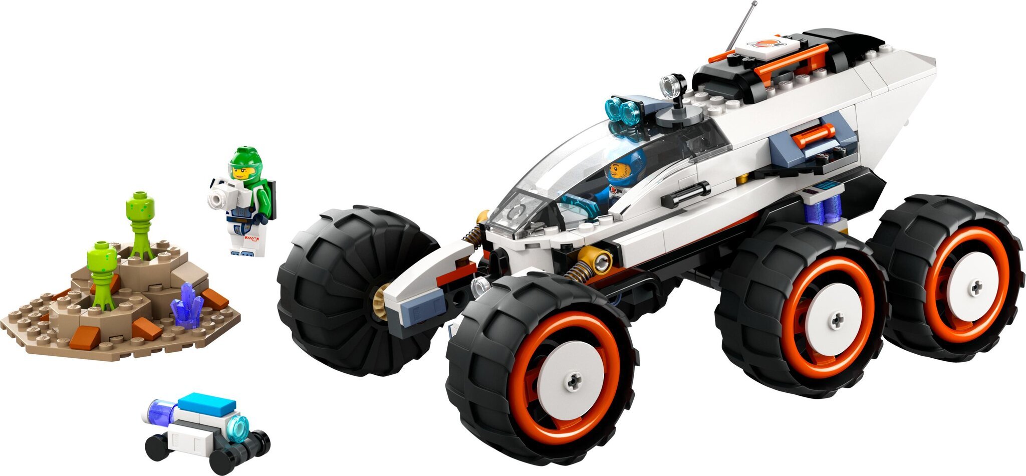 60431 Lego® City -avaruustutkimusajoneuvo ja muukalaiset hinta ja tiedot | LEGOT ja rakennuslelut | hobbyhall.fi