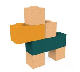 Palikat, Blocks Elou Block, 6 palaa hinta ja tiedot | Vauvan lelut | hobbyhall.fi