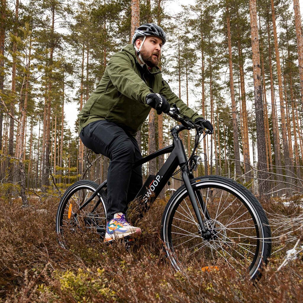 Swoop Sähkömaastopyörä MTB, 26" hinta ja tiedot | Sähköpyörät | hobbyhall.fi