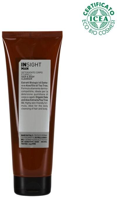InSight miesten pesugeeli vartalolle ja hiuksille 250ml hinta ja tiedot | Suihkusaippuat ja suihkugeelit | hobbyhall.fi