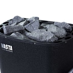 Vasta Sähkökiuas Blaze 8kw, musta, kiinteä, 7-12m3 hinta ja tiedot | Kiukaat | hobbyhall.fi