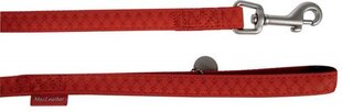 Zolux Mac Leather koiran talutushihna, 15 mm/1,2 m, punainen hinta ja tiedot | Zolux Koirat | hobbyhall.fi