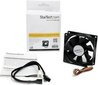 StarTech PWM FAN8025PWM hinta ja tiedot | Tietokoneen tuulettimet | hobbyhall.fi