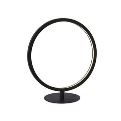 Searchlight pöytävalaisin Cirque Ring EU54210-1BK hinta ja tiedot | Pöytävalaisimet | hobbyhall.fi