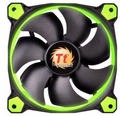 Thermaltake Riing 12 CL-F038-PL12GR-A hinta ja tiedot | Tietokoneen tuulettimet | hobbyhall.fi