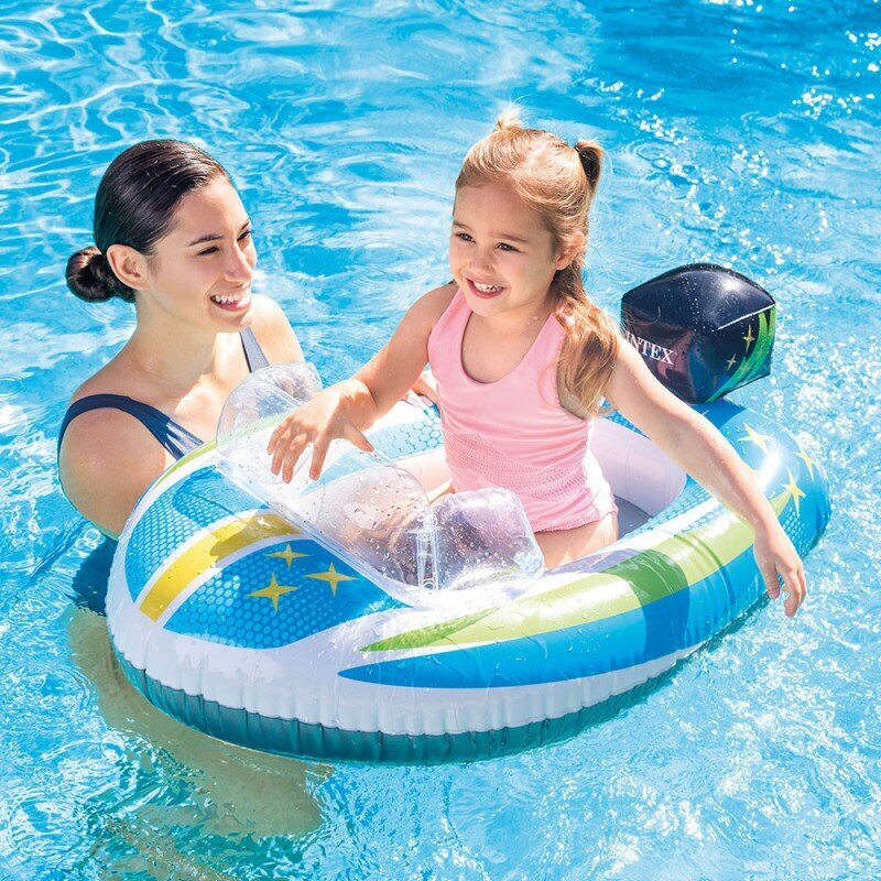 Uimapatja Intex Deluxe Baby float Pool School™ hinta ja tiedot | Puhallettavat vesilelut ja uima-asusteet | hobbyhall.fi