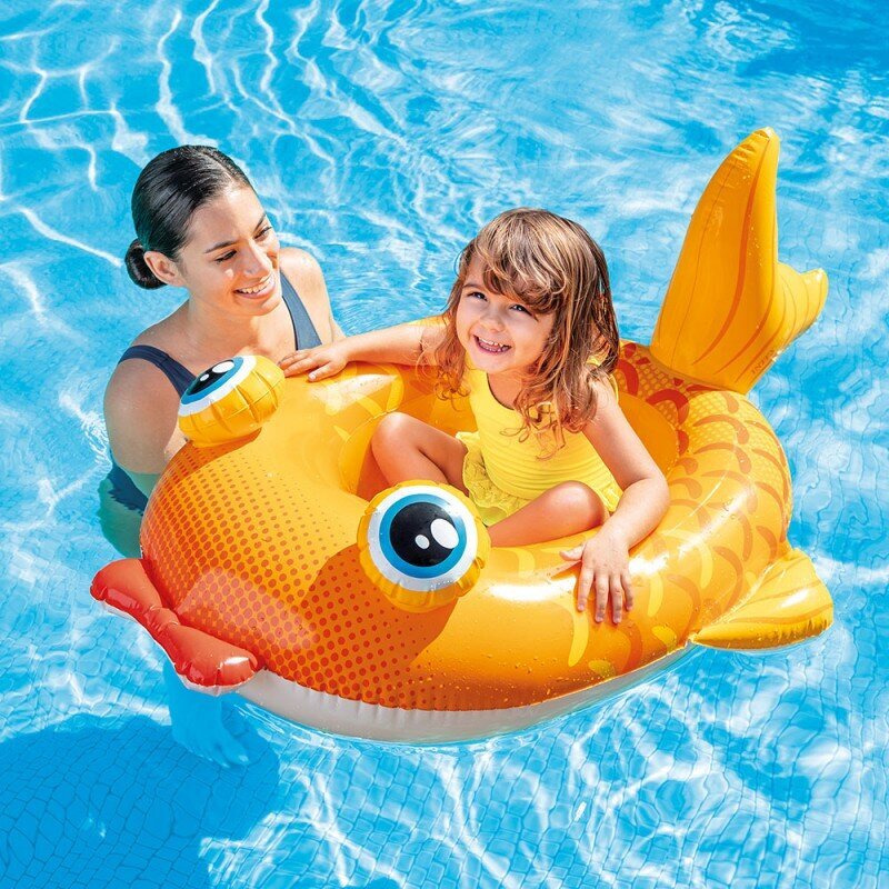 Uimapatja Intex Deluxe Baby float Pool School™ hinta ja tiedot | Puhallettavat vesilelut ja uima-asusteet | hobbyhall.fi