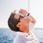 Aurinkolasit SPY Optic Frazier, mattamustat tummansinisillä polarisoiduilla linsseillä hinta ja tiedot | Miesten aurinkolasit | hobbyhall.fi