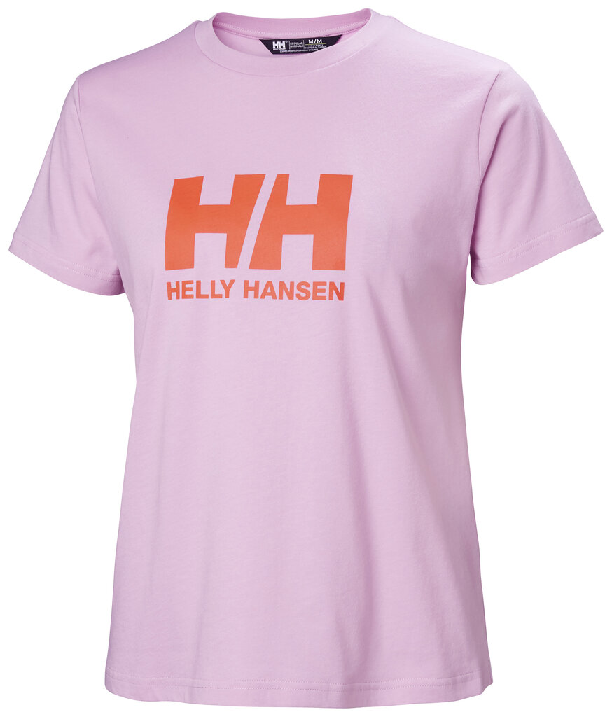 Helly Hansen naisten t-paita HH LOGO, vaaleanpunainen hinta ja tiedot | Naisten T-paidat | hobbyhall.fi