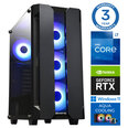 INTOP AQUA i7-14700F 32GB DDR5 500SSD M.2 NVME+2TB RTX3060 12GB WIN11Pro