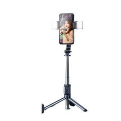 Selfie keppi Rtako co1p Fill Light Bluetooth 5.1 100cm hinta ja tiedot | Selfie-tikut ja -telineet | hobbyhall.fi