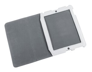 Kotelo Apple Ipad 3, Nahka, Valkoinen hinta ja tiedot | Quer Tietokoneet ja pelaaminen | hobbyhall.fi