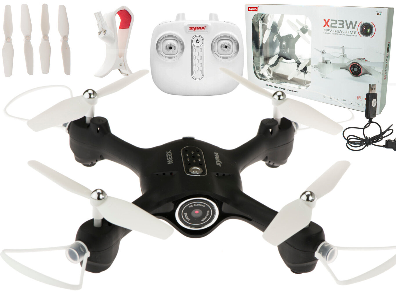 Syma X23W 2.4 hinta ja tiedot | Dronet | hobbyhall.fi