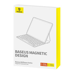 Baseus iPad 10.9 (2022) -kotelo Brilliance BT 5.3 -näppäimistöllä hinta ja tiedot | Baseus Tabletit ja e-kirjojen lukulaitteet | hobbyhall.fi