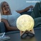 Ladattava LED-kuulamppu Moondy InnovaGoods hinta ja tiedot | Pöytävalaisimet | hobbyhall.fi