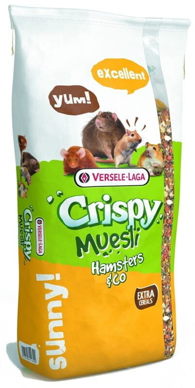 Jyrsijöiden ruoka Versele-Laga Hamster Crispy, 20 kg hinta ja tiedot | Pieneläinten ruoat | hobbyhall.fi