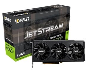 Palit GeForce RTX 4060 Ti JetStream (NE6406T019T1-1061J) hinta ja tiedot | Näytönohjaimet | hobbyhall.fi