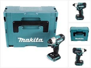 Iskuruuvinväännin Makita DTD 155 ZJ 18 V Li-Ion akkukäyttöinen Makpac - ilman akkua, ilman latauslaitetta. hinta ja tiedot | Akkuporakoneet ja ruuvinvääntimet | hobbyhall.fi
