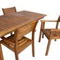 Puutarhakalusteet setti FORTUNA pöytä ja 4 tuolia, akaasia hinta ja tiedot | Puutarhakalusteet | hobbyhall.fi
