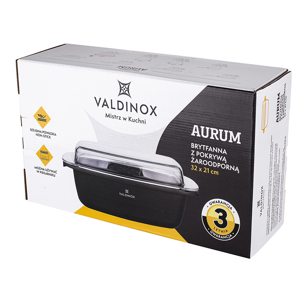 Valdinox Aurum paistinpannu 32x21cm hinta ja tiedot | Paistinpannut | hobbyhall.fi