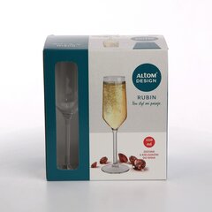 Rubin shampanjapullot 220ml, 6 kpl. hinta ja tiedot | Lasit, mukit ja kannut | hobbyhall.fi