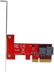 StarTech SFF-8643, PCIe (PEX4SFF8643) hinta ja tiedot | Ohjain- ja laajennuskortit | hobbyhall.fi