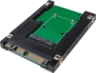 LogiLink Adapter mSATA SSD to 2,5" SATA (UA0223) hinta ja tiedot | Komponenttien lisätarvikkeet | hobbyhall.fi