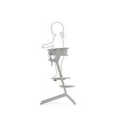 Cybex-oppimistorni tuoliin Lemo Learning Tower Set, Suede Grey hinta ja tiedot | Syöttötuolit | hobbyhall.fi