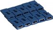 InLine Jumpers with flap 10 pcs for vintage PC / Server boards and interface cards (00075D) hinta ja tiedot | Komponenttien lisätarvikkeet | hobbyhall.fi