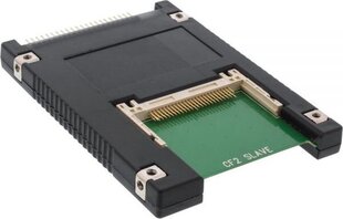 InLine IDE 2.5" Drive to 2x Compact Flash Adapter use CF cards as HDDs (76621I) hinta ja tiedot | Komponenttien lisätarvikkeet | hobbyhall.fi