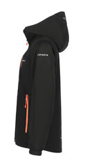 Icepeak lasten softshell-takki KLEVE JR, musta hinta ja tiedot | Tyttöjen takit | hobbyhall.fi