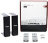 Noctua Chromax Black Heatsink Covers (NA-HC4) hinta ja tiedot | Komponenttien lisätarvikkeet | hobbyhall.fi