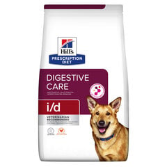 Hills Prescription Diet i/d Digestive Care ravinto kanan kanssa, aikuisille koirille, 12 kg hinta ja tiedot | Koiran kuivaruoka | hobbyhall.fi