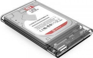Ulkoisen kovalevyn kotelo Orico 2.5"+ USB 3.0 (5 Gb/s). hinta ja tiedot | Komponenttien lisätarvikkeet | hobbyhall.fi
