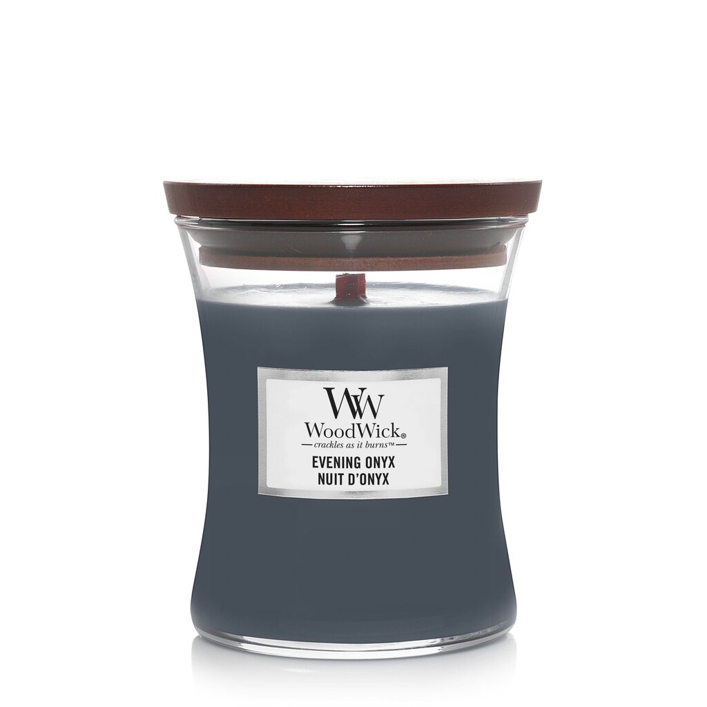 WoodWick Tuoksukynttilä Evening Onyx 275g hinta ja tiedot | Kynttilät ja kynttilänjalat | hobbyhall.fi